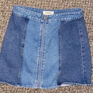 Pacsun denim skirt